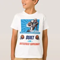 [Team Name]'s Gridiron Berserker #44 Customizable T-Shirt