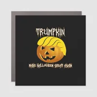 Trumpkin Make Halloween Great Again  Car Magnet