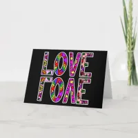 Love |There are no Words for How Much I Love  You Card