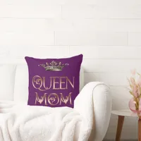 Queen Mom Throw Pillow