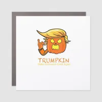 Halloween Trumpkin Funny – Classic Costume Design Car Magnet