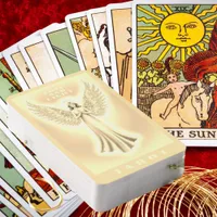 Golden Light Healing Angel Tarot Cards