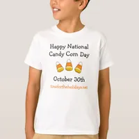 National Candy Corn Day October 30th T-Shirt