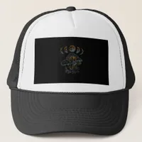 Goblincore Aesthetic Academia Cottagecore Mushroom Trucker Hat