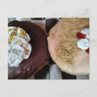 Two Yummy Donuts Postcard