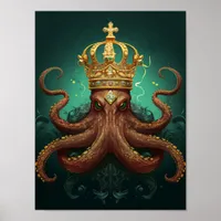 The Octopus King Poster