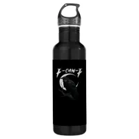 Funny Crow Retro Classic Style Stainless Steel Water Bottle