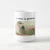 I'd Rather Be Gardening Mug