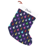 Horse Racing Jockey Silks Equestrain Small Christmas Stocking