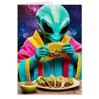 Alien Eating Tacos All Occassions