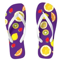 Fresh fruits  flip flops