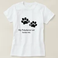 T-shirt - Polydactyl Cat Paws