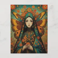 Butterfly Nun Postcard