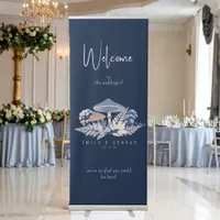 Wild & Whimsical Wedding Motif ID1110 Retractable Banner