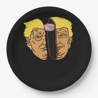 Donald Brain Trumpkin  Artwork  Paper Plates