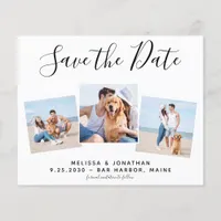 Budget Photo Collage Wedding Save The Date
