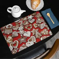 Christmas Gingerbread Cookies Placemat