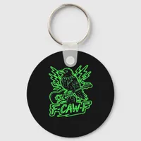F-Caw-F Chicken Classic Minimal Clean Keychain