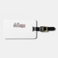 Tis The Season Christmas Tree Luggage Tag