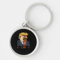 F Caw F Funny Chicken Classic Vintage Cool Style Keychain