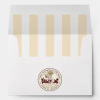 Preppy Club Bach Las Vegas Bachelorette Party Envelope