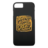 Trumpkin Make Halloween Great Again – Autumn Sloth iPhone 8/7 Case