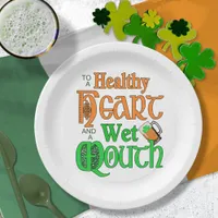 An Irish Toast ID607 Paper Plates