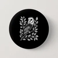 Barn  Goth Witch Goblincore Cottagecore Academia Button