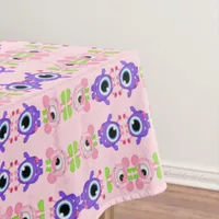 Little Girl Monster themed Party Tablecloth