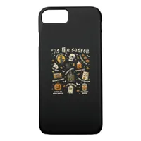 Tis Season Santa Hat Retro Vintage  iPhone 8/7 Case