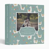 2nd Grade | Llamas Homeschool Portfolio Binder