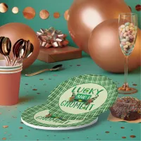 Lucky and I Gnome It St Patricks Day Party Paper Plates