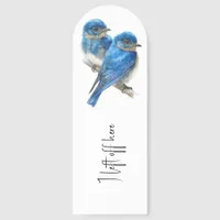 Adorable Bluebird Illustration Bookmarks