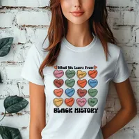 Learn from Black History T-Shirt Tri-Blend Shirt