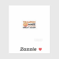 Halloween Trumpkin Funny – Classic Maga Costume De Sticker