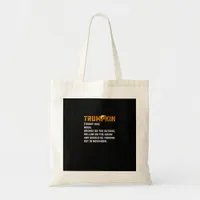 Trumpkin Funny Anti Pumpkin Tote Bag