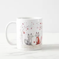 Cute Valentine's Cats You're Still the Cat's Meow Coffee Mug