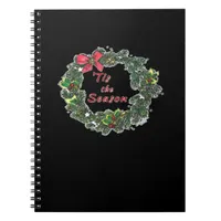 Tis The Season Shadowed Notebook