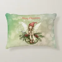 Cute Christmas Fairy on an