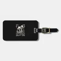 Cottagecore Aesthetic Mushroom Goblincore Mycology Luggage Tag