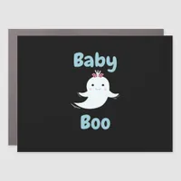 Baby Boo Cute Halloween Kids Or Couples Gift Car Magnet