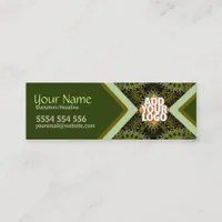 Organic Earth Art mini Business Card