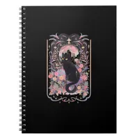 Cat Cottagecore Academia Goblincore Witch Goth Men Notebook
