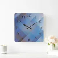 Sleek Geometric Elegance Wall Clock