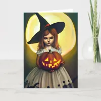 Witch-ing you a Happy Halloween Card