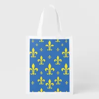 Fleur de Lis grocery bag