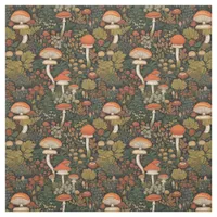 Beautiful Mushrooms Fabric