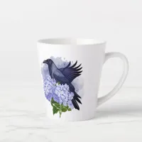 Goth Raven Coffee Mug Dark Aesthetic 