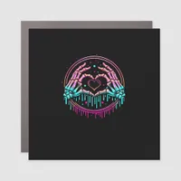 Heart Sign Skeleton Hand - Spooky Skeleton Hallowe