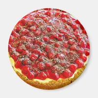 Cherry Cheesecake Chocolate Sprinkles Magnet